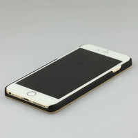 Side view of the Aztec Calendar iPhone case showing thin profile and precise cutouts.