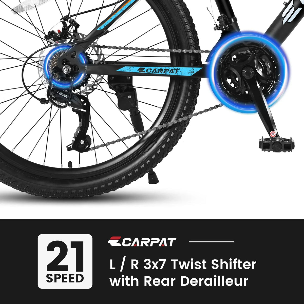 TrailStar™ City-Cruizer – 26" Shimano 21-Speed Mountain Bike - Trustymall