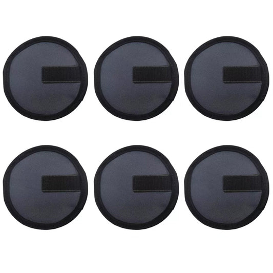 6 - piece set of 5.9 - inch lure wraps. Doubles as covers, gloves, hook protectors. Keeps anglers safe while fishing.