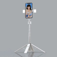 Quadrupod Double Fill Light Mobile Phone Bluetooth-compatible Selfie S