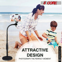 5Core Cell Phone Stand for Desk Adjustable Scissor Boom Arm Stands product image for TrustyMall.