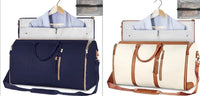 Large Capacity Travel Duffle Bag Women's Handbag Folding Suit Bag Waterproof Clothes Totes - Trustymall