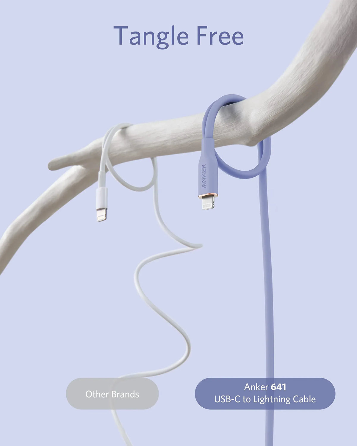 Anker <b>641</b> USB-C to Lightning Cable (Flow, Silicone) - Trustymall
