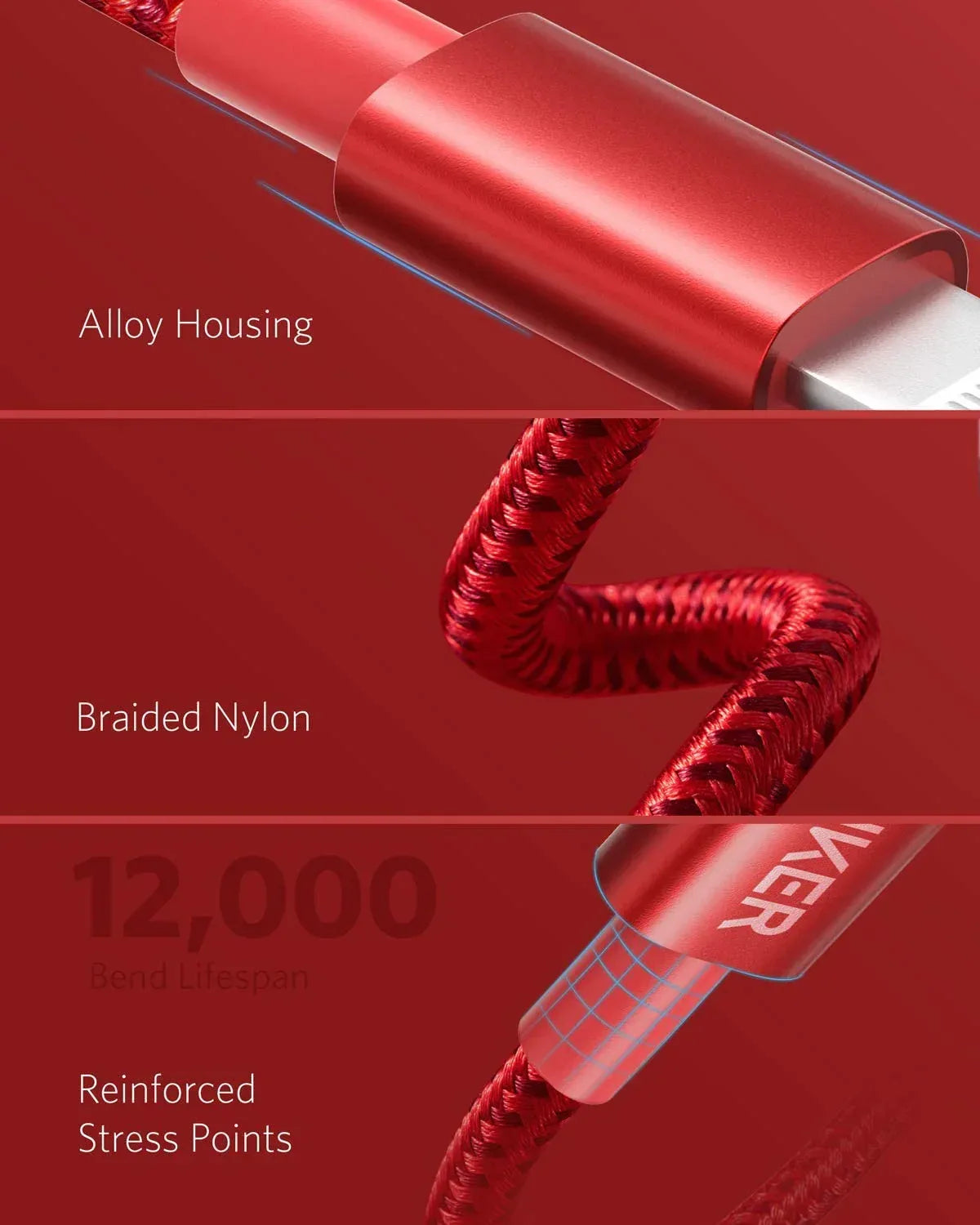 Anker 331 USB-C to Lightning Cable - Trustymall