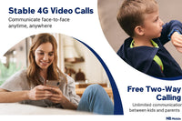 4G Android Kids Smartwatch with SIM Card, GPS + WiFi + LBS Tracker, product image for TrustyMall.