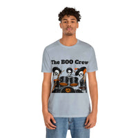 Halloween Boo Crew Skeletons Rock Band Unisex Jersey Short Sleeve Men'