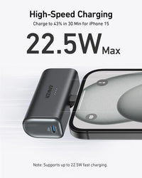 Anker Nano Power Bank (22.5W, Built-In USB-C Connector) - Trustymall