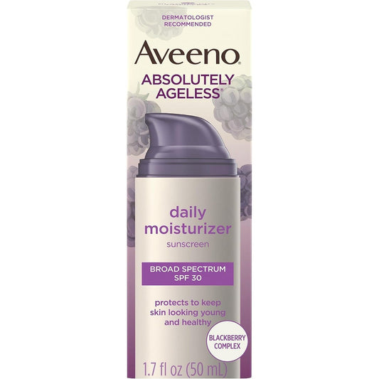 Aveeno Positively Ageless Daily Moisturizer SPF 42 + Antioxidants 1.6 oz