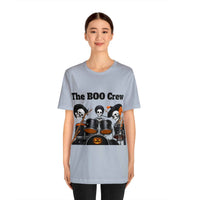 Halloween Boo Crew Skeletons Rock Band Unisex Jersey Short Sleeve Men'