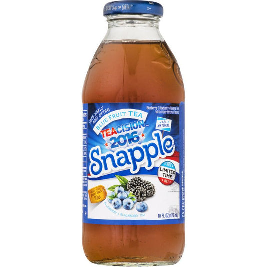 Snapple Teacision 2016 Blue Fruit Tea