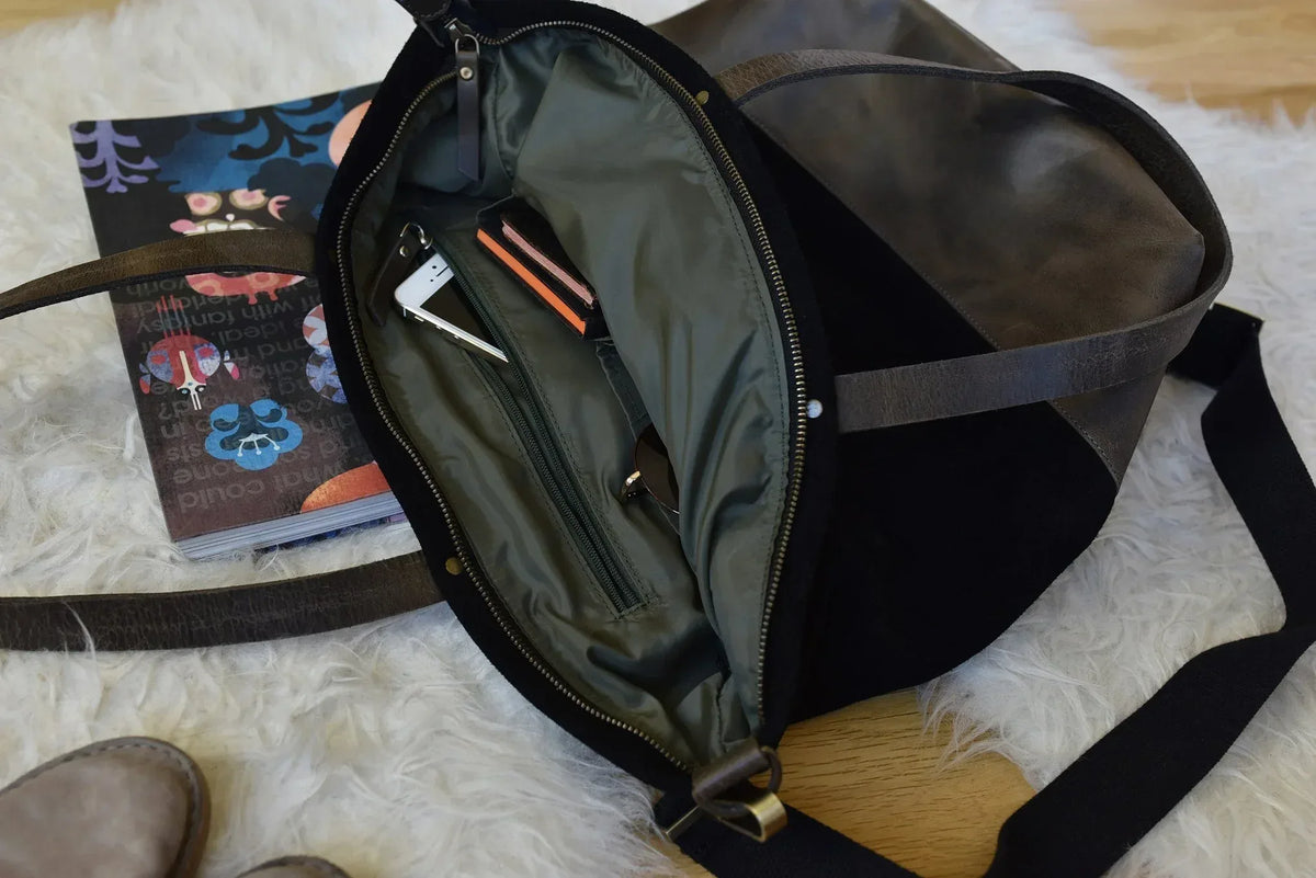 Boyfriend Tote Canvas - Trustymall
