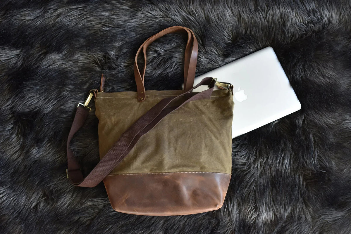 Boyfriend Tote Canvas - Trustymall