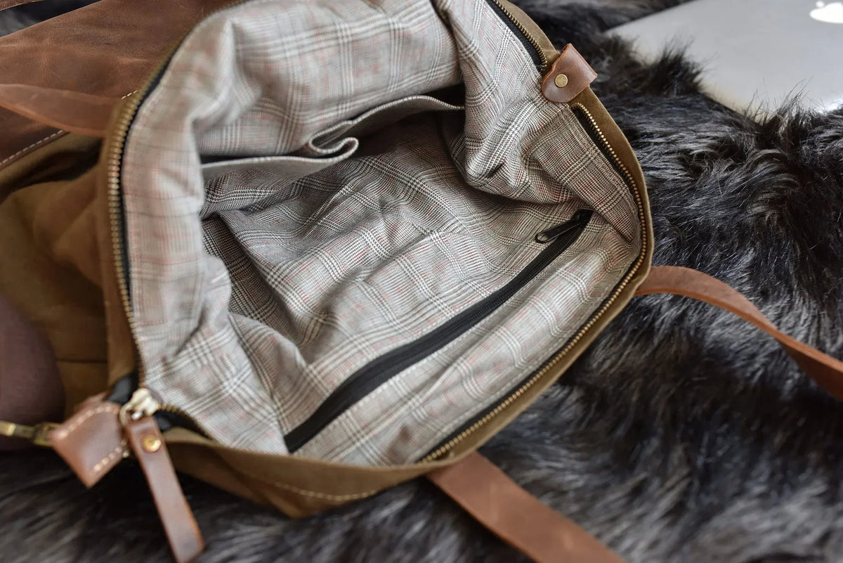 Boyfriend Tote Canvas - Trustymall