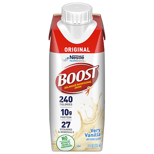 Boost Balanced Nutritional Drink, Original, Very Vanilla 8 Fl Oz