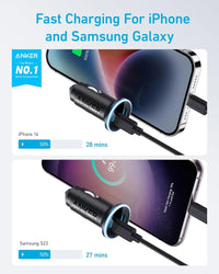 Anker 323 Car Charger (52.5W) - Trustymall