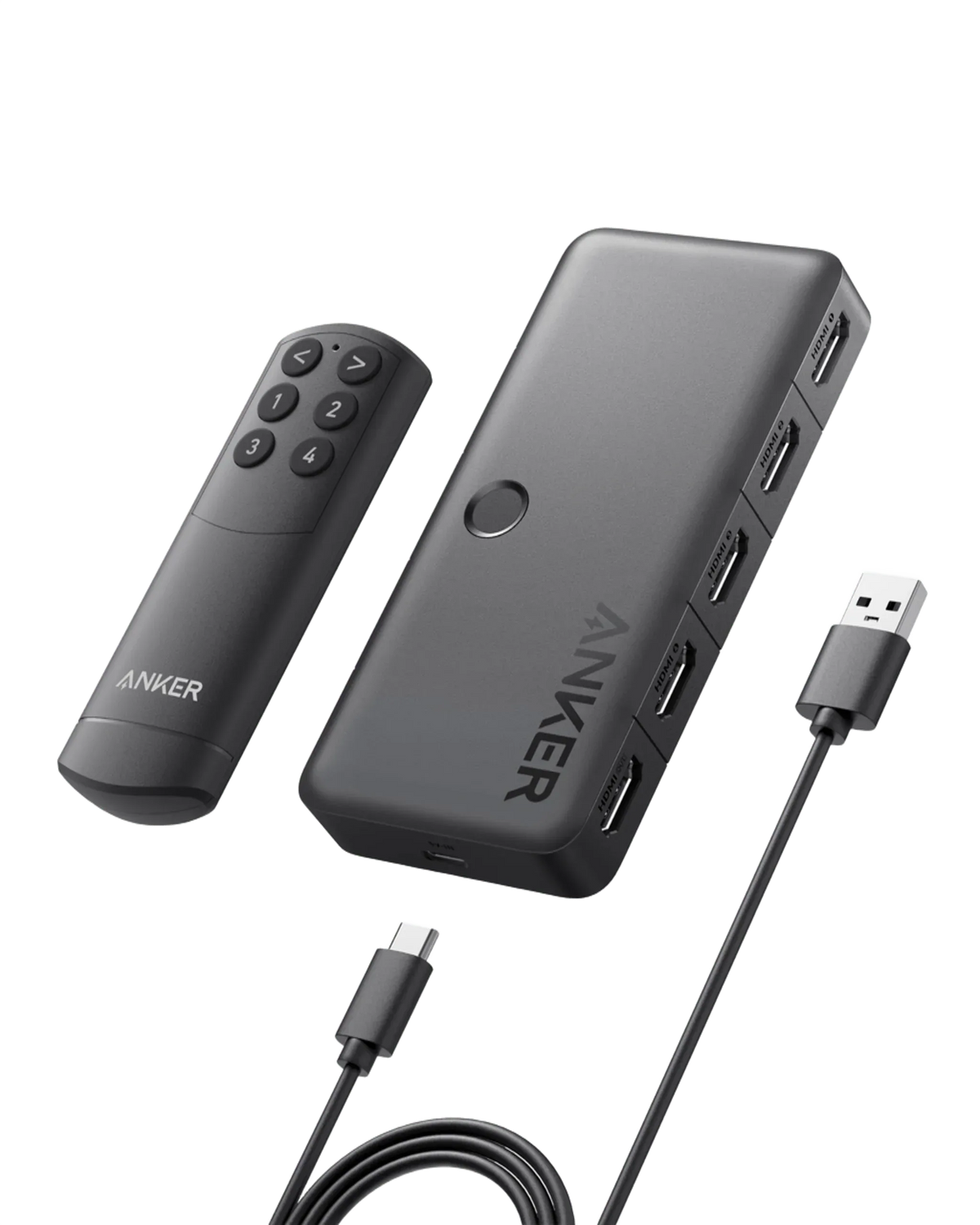 Anker HDMI Switch (4 in 1 Out, 4K HDMI) - Trustymall