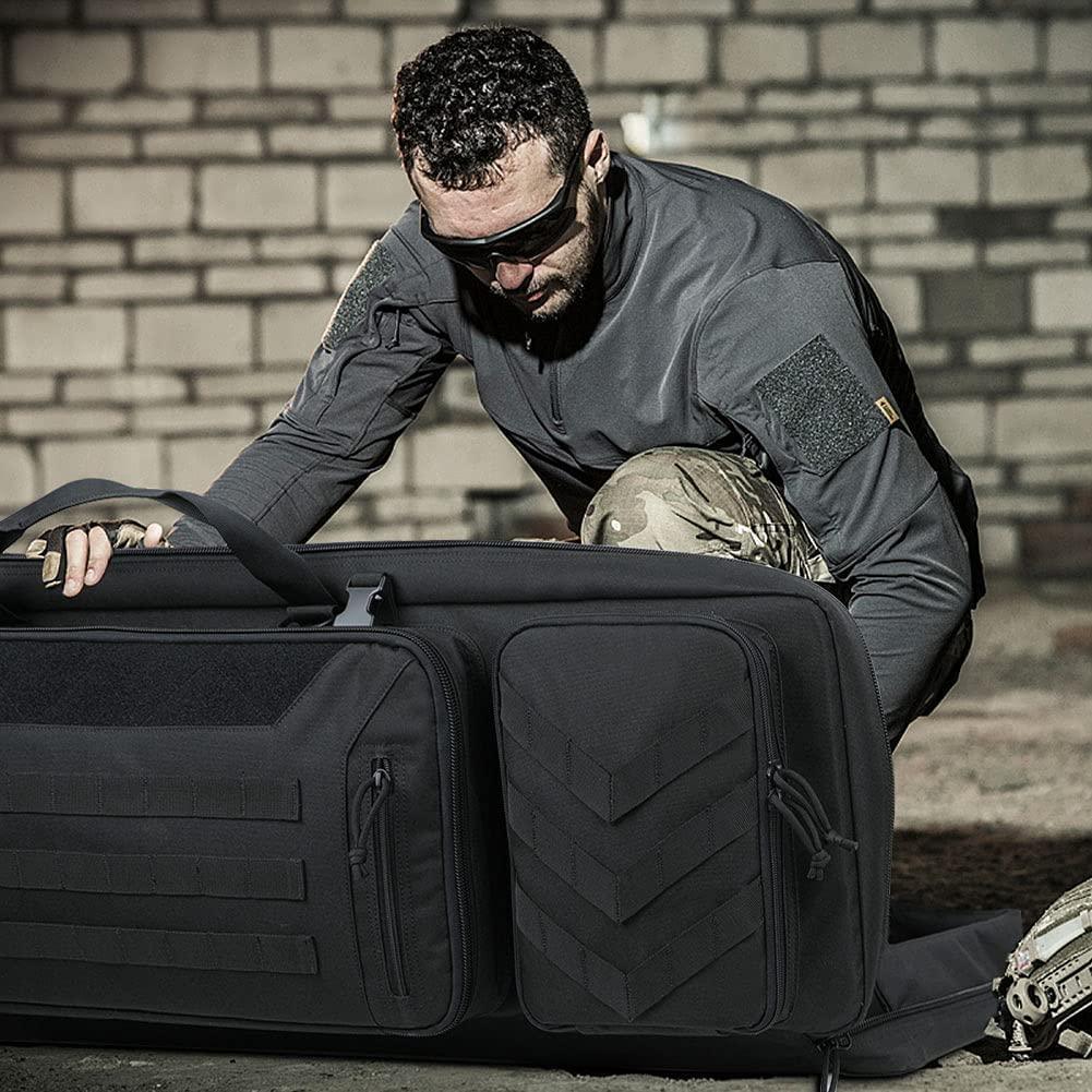 Sunfiner Urban Series Double Soft Rifle Case 43‘’ & Multi-Function Gun - Trustymall