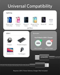 Anker 331 USB-C to Lightning Cable - Trustymall