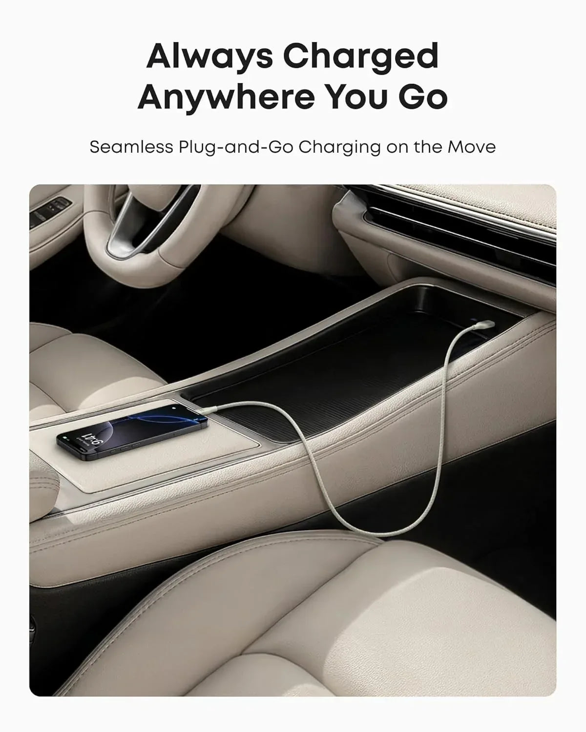 Anker USB-A to USB-C Cable (3 ft/6 ft, Upcycled-Braided) - Trustymall