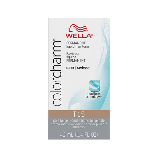 Wella Color Charm Permanent Liquid Hair Toner 1.4 Oz