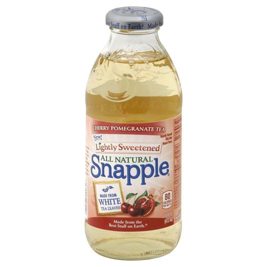 Snapple Tea, Cherry Pomegranate