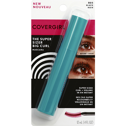 CoverGirl The Super Sizer Big Curl Mascara Black