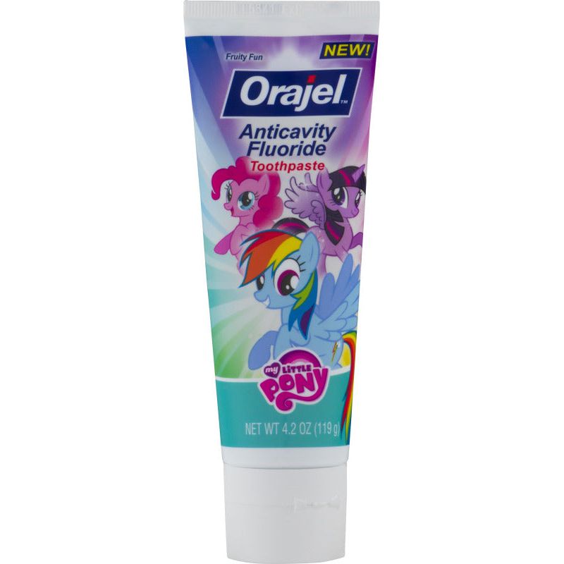 Orajel My Little Pony Anticavity Fluoride 4.2oz Toothpaste