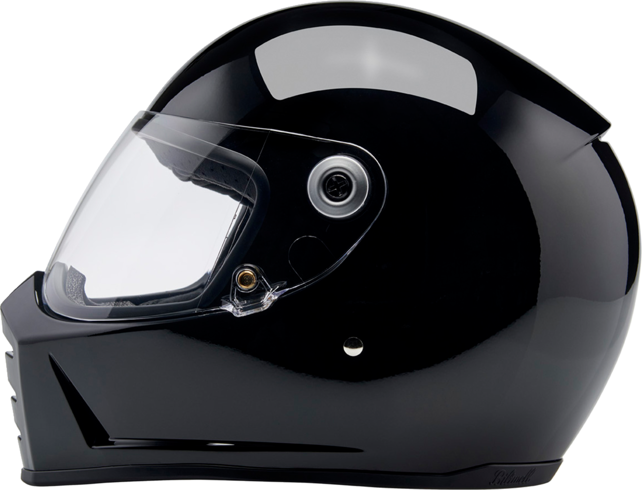 BILTWELL Lane Splitter Helmet - Gloss Black - Medium 1004-101-503