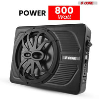 5Core 10 Inch Slim under Seat Car Audio Subwoofer 800W Built in - Trustymall