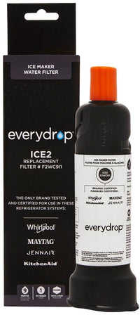 Genuine Whirlpool ICE2 F2WC9I1 Ice Maker Water Filter - 1 Pack