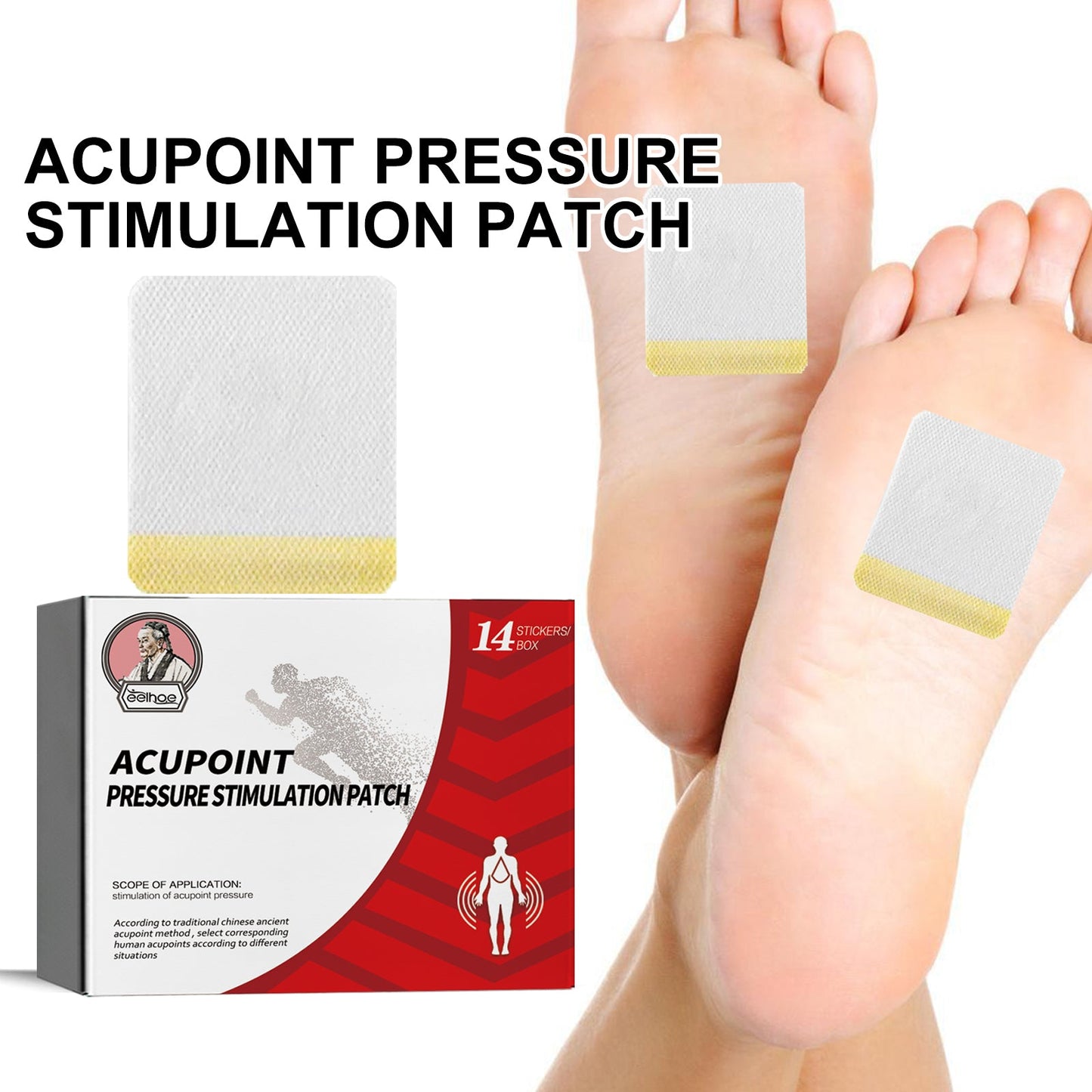 Acupoint Pressure Stimulation Patch, Relieve Dizziness And Discomfort Relax Body And Mind Health Care Patch