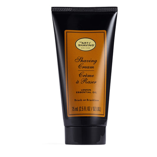 The Art Of Shaving Cream Lemon Essential Oil 2.5 Oz