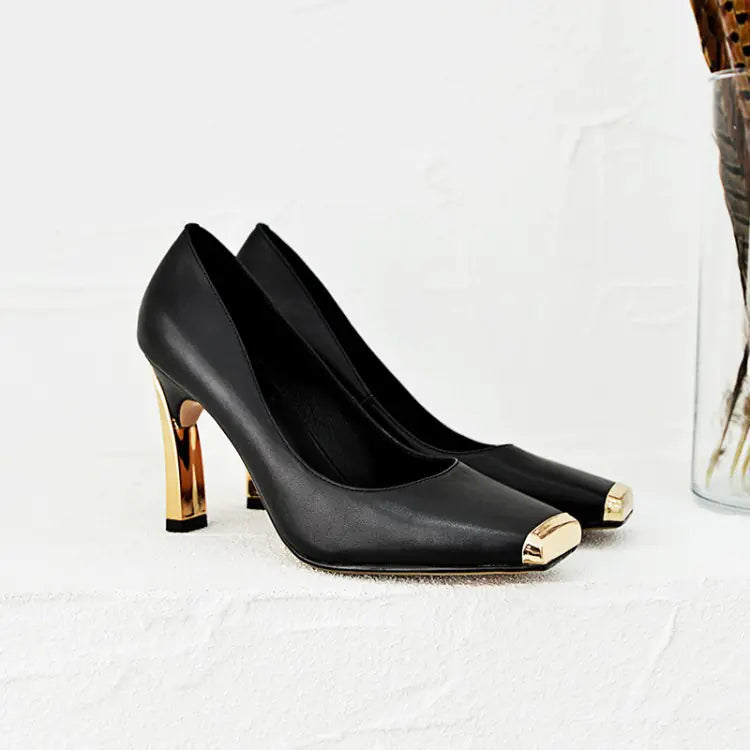 Fresh Style Women's Chunky Heels