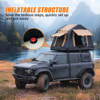 Amphibious Inflatable Car Roof Top Tent