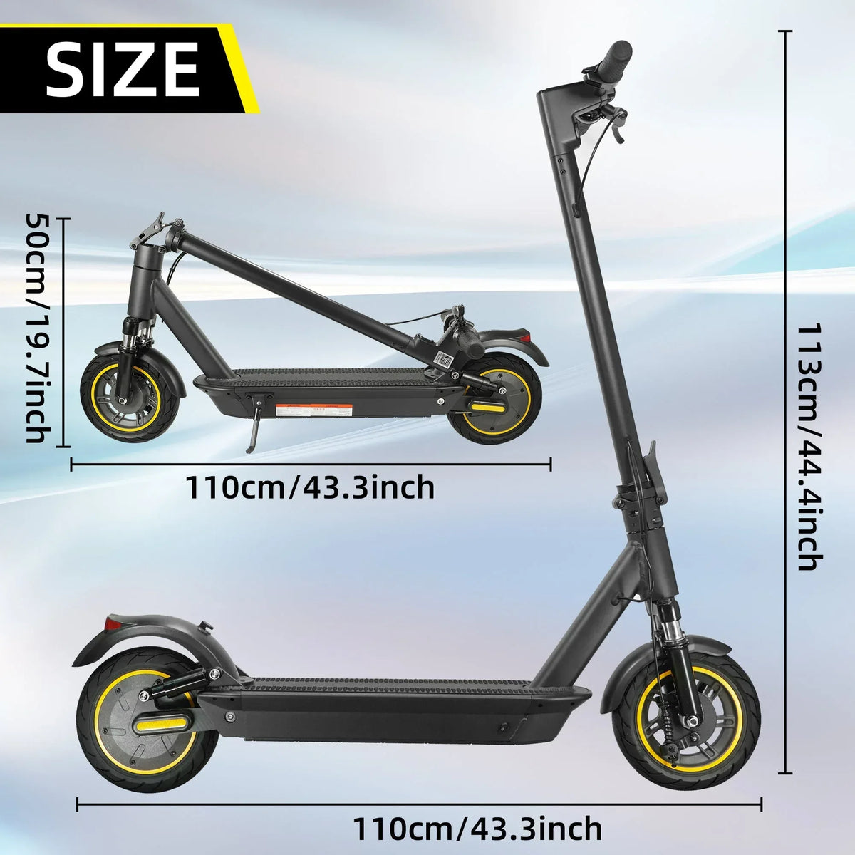 VoltStrider™ DMAXX – 10" App-Connected Electric Scooter (350W, - Trustymall