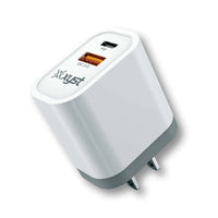 Xyst 3.4-Amp Dual USB Wall Charger with USB Port and USB Type-C Port - Trustymall