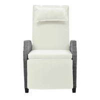 Outdoor Rattan Two-person Combination With Coffee Table, Adjustable,