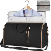 Large Capacity Travel Duffle Bag Women's Handbag Folding Suit Bag Waterproof Clothes Totes - Trustymall