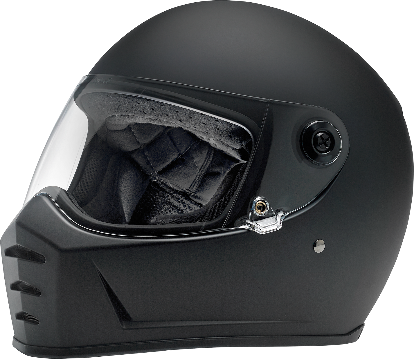BILTWELL Lane Splitter Helmet - Flat Black - 2XL 1004-201-106