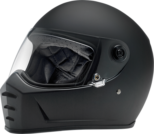 BILTWELL Lane Splitter Helmet - Flat Black - 2XL 1004-201-106