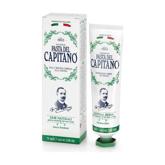 Pasta del Capitano Natural Herbal Toothpaste 75 ml