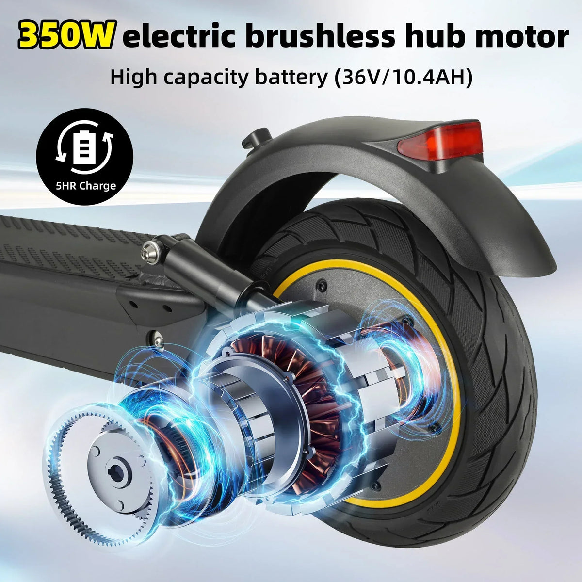 VoltStrider™ DMAXX – 10" App-Connected Electric Scooter (350W, - Trustymall