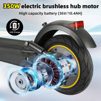 VoltStrider™ DMAXX – 10" App-Connected Electric Scooter (350W, - Trustymall