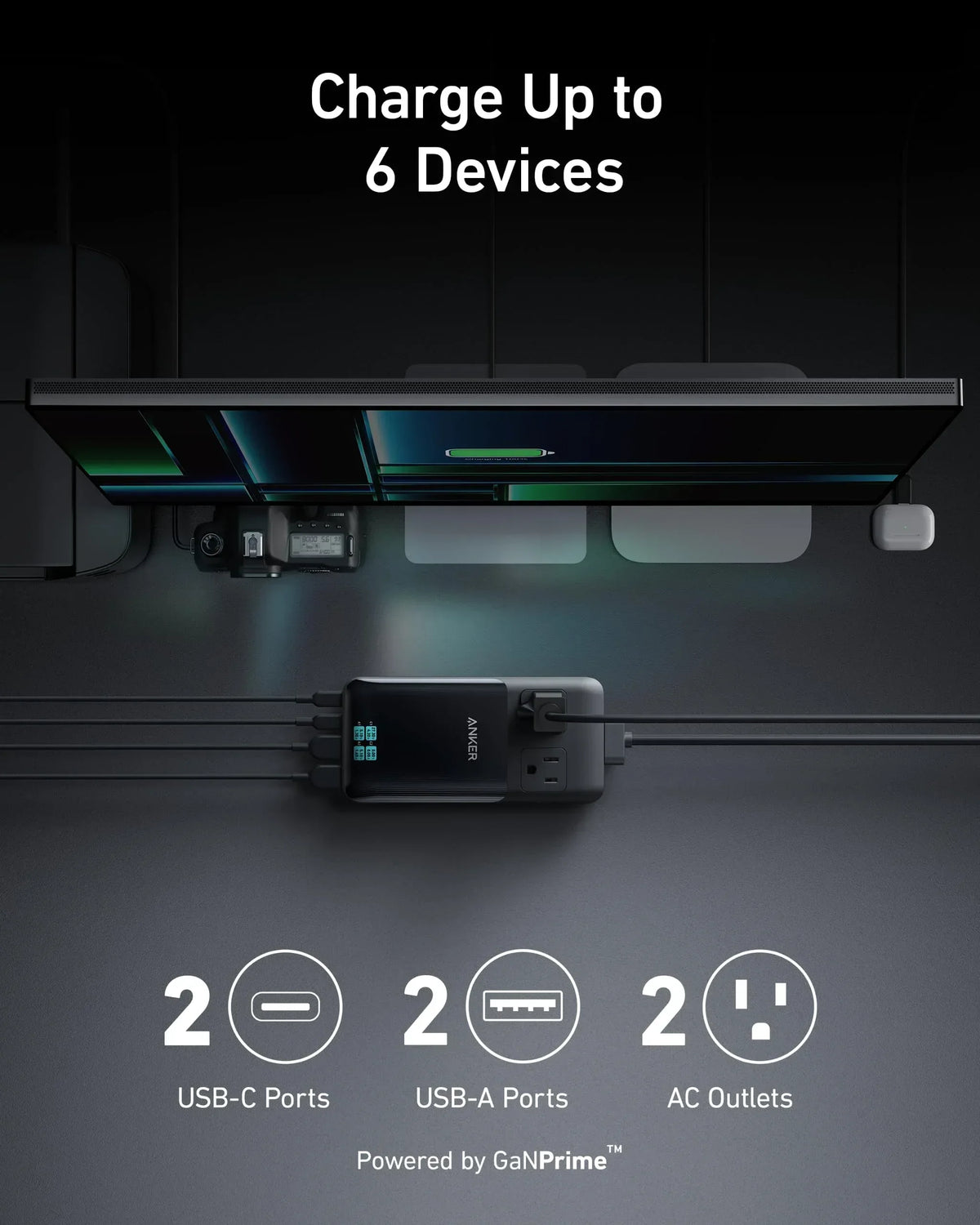 Anker Prime 6-in-1 Charging Station (140W) - Trustymall