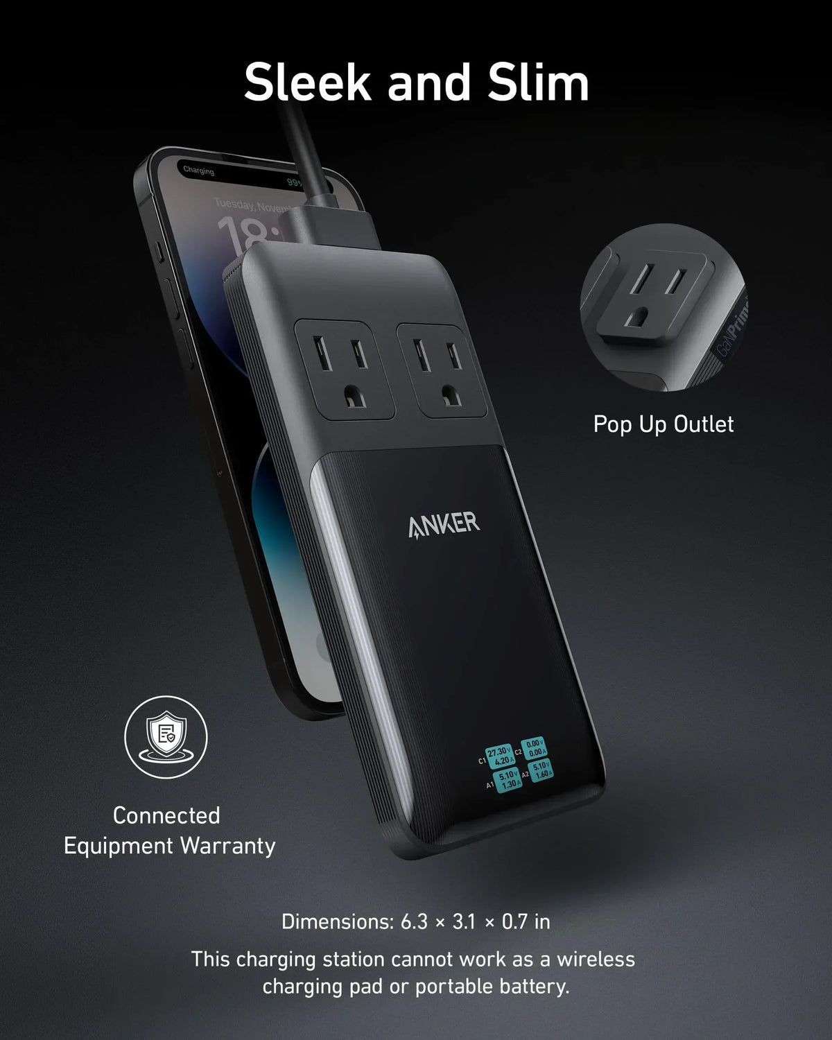 Anker Prime 6-in-1 Charging Station (140W) - Trustymall