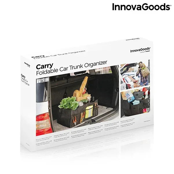 Folding Car Boot Organiser Carry InnovaGoods - Trustymall