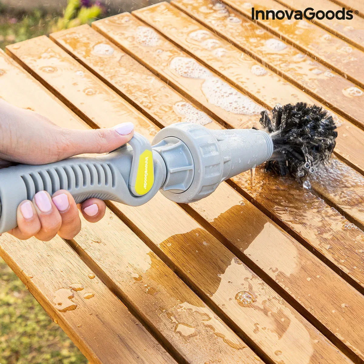 Rotating Brush for Hosepipe Twise InnovaGoods - Trustymall