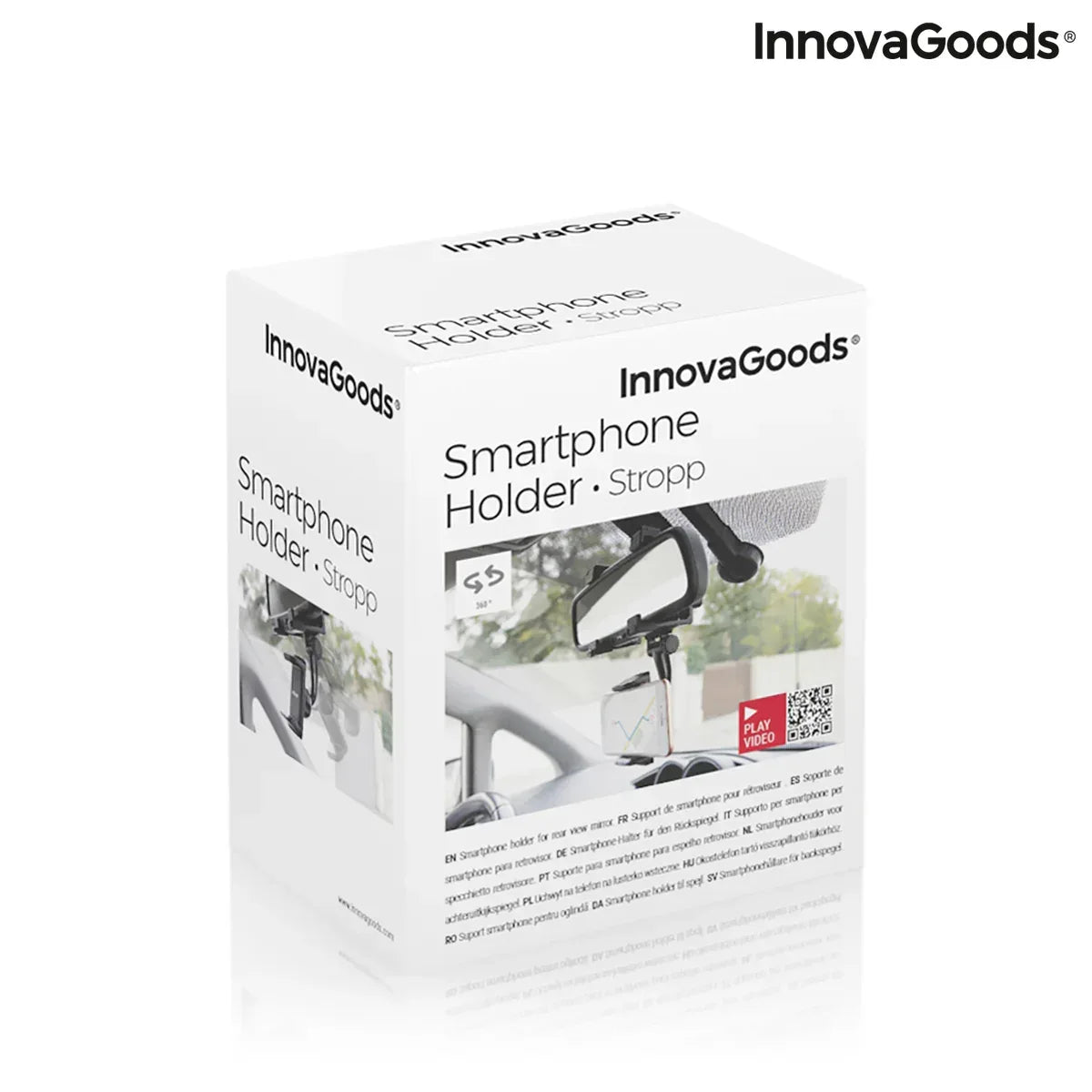 Smartphone Holder for Rearview Mirror Stropp InnovaGoods - Trustymall