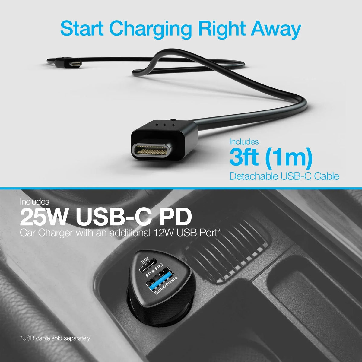 Naztech MagLock CAR 15W Magnetic Wireless Fast Charging Vent Mount - Trustymall
