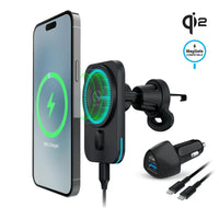 Naztech MagLock CAR 15W Magnetic Wireless Fast Charging Vent Mount - Trustymall